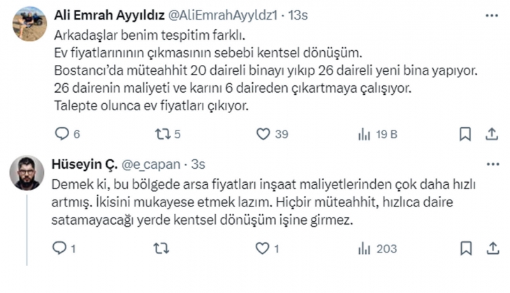 2023 ün başında, bir evin satış fiyatı ne kadardı, şu an ne kadar? Çimento sudan ucuz hesabı sosyal medyayı karıştırdı