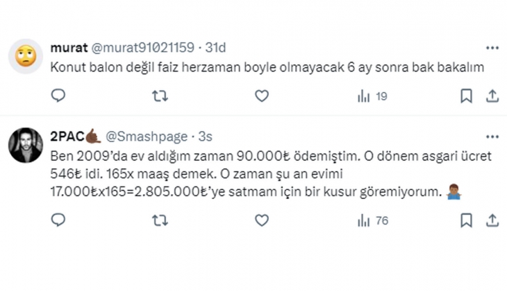 Konut fiyatlarında balon var mı? 500 bin TL nin faiz kazancı, 4 milyon TL lik evin kira getirisinden fazla! 