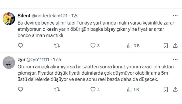 2.3 milyon TL ye ev alacakların aylık ödemesi 21.790 TL! Artık hesaplar Kiracı yarısını öder diyerek yapılıyor!